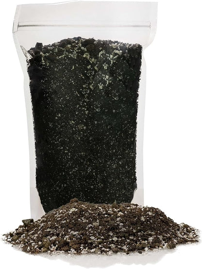 Premium Bonsai Soil All Purpose Fast Draining Mix - Pumice, Lava, Calcined Clay and Pine Bark Potting Pre Mixed Bonsai Plant Soil Mixture by GARDENERA- Made in USA - (2 Quart Bag)