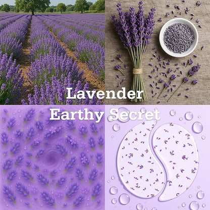 Lavender Hydrogel Under Eye Patches 28 Pairs 5 Minute Calming Hydrating Eye Mask for Puffy Eyes and Dark Circles Relaxing Cooling Under Eye Pads Ophthalmologist Tested