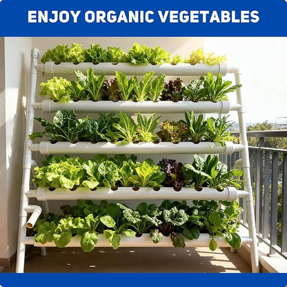 Hydroponics Grower, Vegetable Growing System for Home & Garden, Hidroponico Gardening Kit for Inddor (Horizontal)