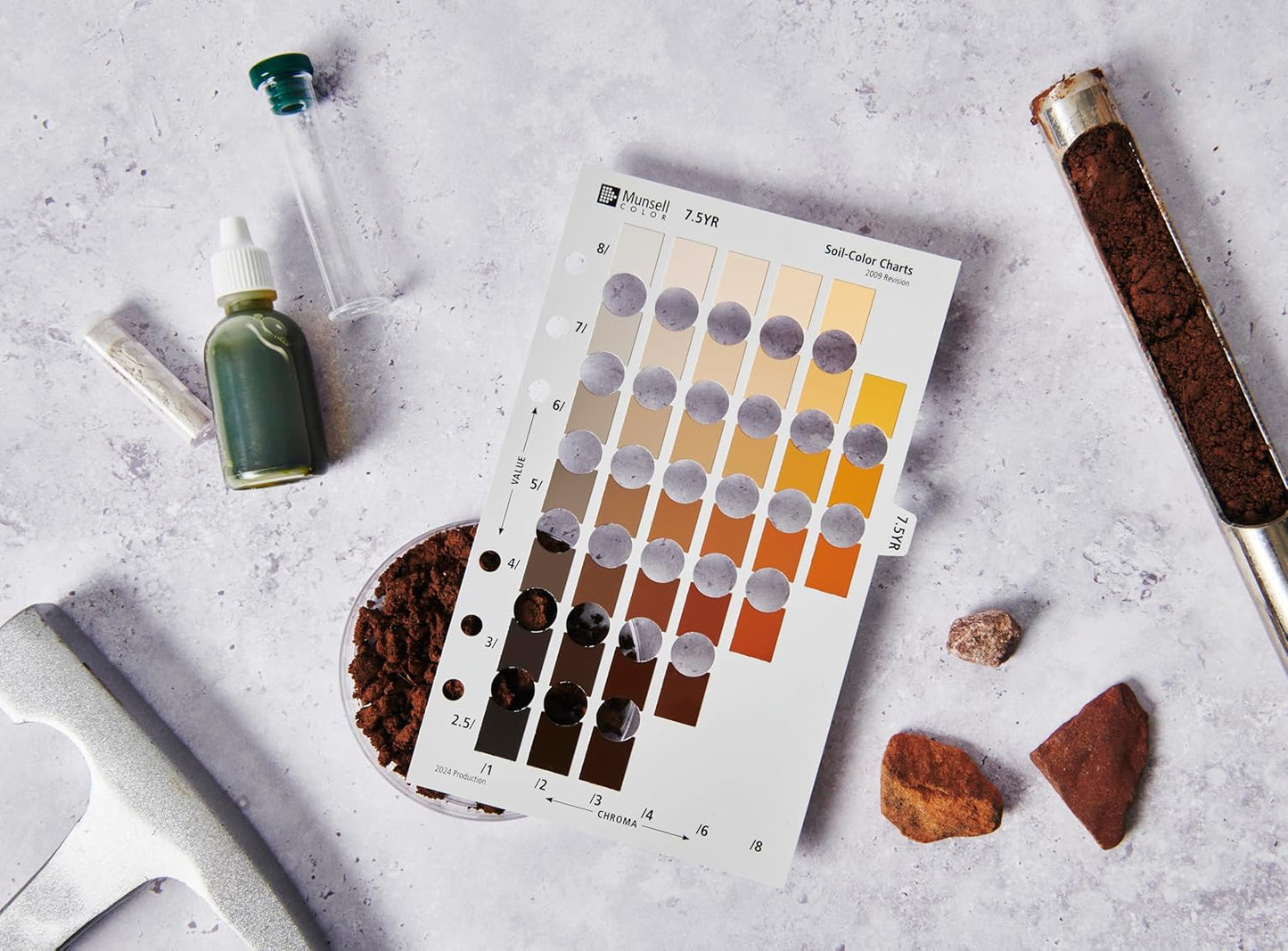 Pantone Munsell Soil Color Book | Assess Soil Types In Any Area | M50215B