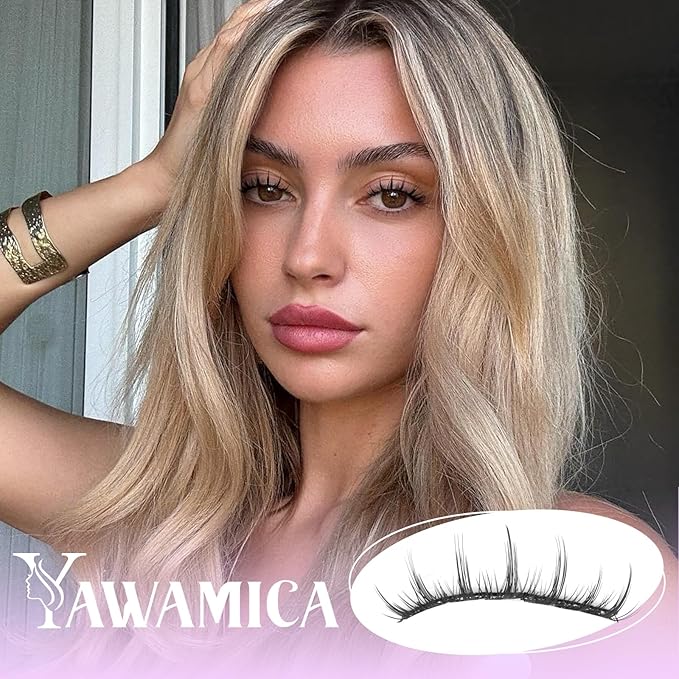 Manga Lash Clusters Natural Eyelash Clusters 8-13mm Anime Cluster Eyelash Extensions Pre-mapped Individual Lashes Wispy Cluster Lashes C Curl Fairy Lashes Clusters DIY Spiky Lash Extension by Yawamica