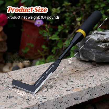 Garden Tool Set - Featuring a Heavy-Duty Stainless Steel Hand Cultivator, Transplant Shovel, Trowel, Crack Weeder, and Dandelion Weeder - The Ultimate, Unbreakable Gardening Gift