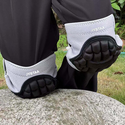 Gardening Knee Pads for Men/Women, Comfortable Keenpads for Weeding Landscaping Painting House Cleaning Scrubbing Floors, Adjustable Lightweight Soft Knee Pad for Outdoor/Indoors Work, Gray XL (1 Pair)