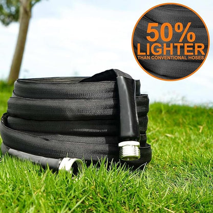Garden Hose, Lightweight, Ultra Flexible, Durable, Kink-Free Garden Hose, RV, Marine and Camper Hose (100 FT)