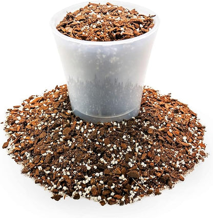 Gardenera Premium Monstera Potting Soil - Quick Drain Potting Soil for Growing and Repotting Monstera Deliciosa/Swiss Cheese Plant - 2 Quart Bag