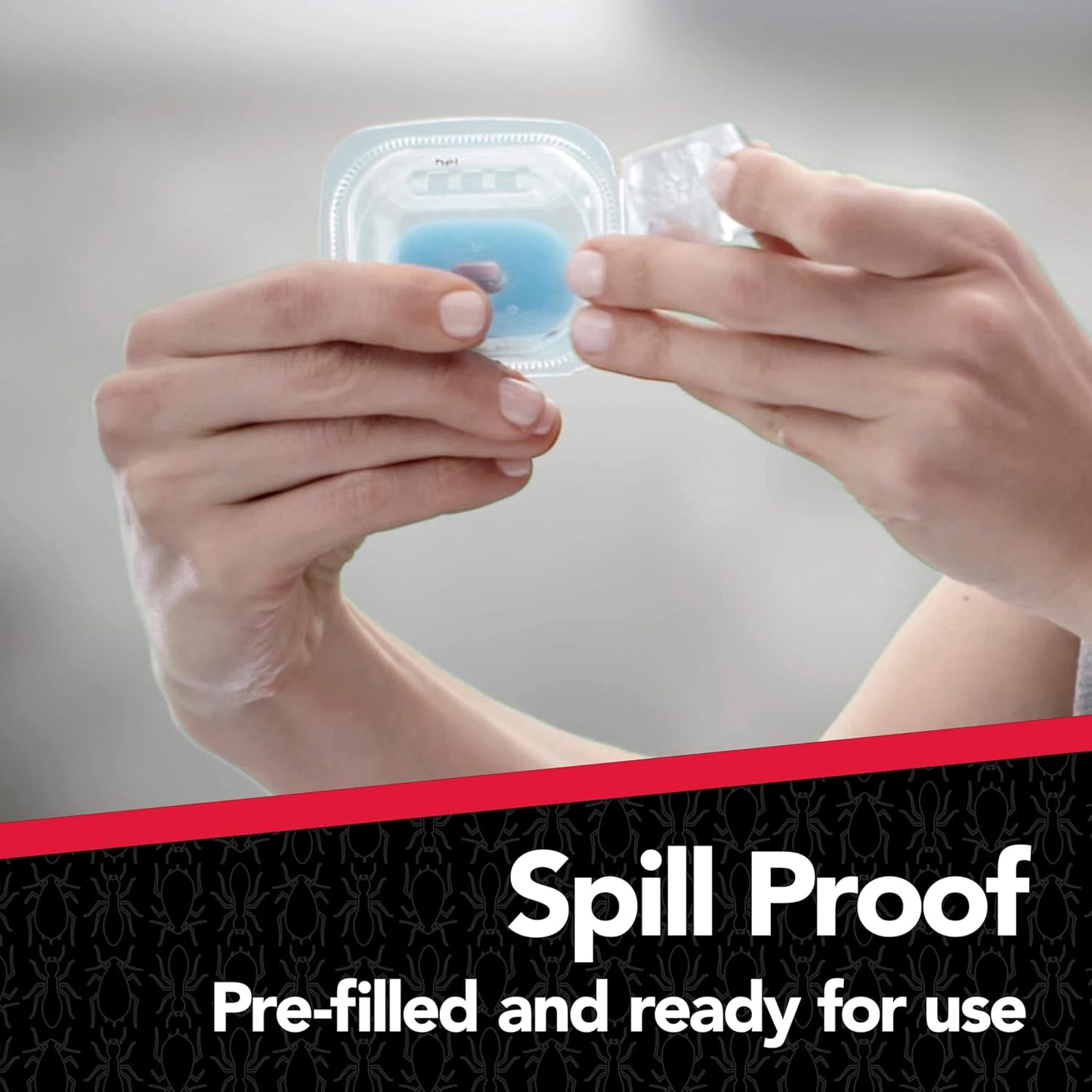 Raid Max Liquid Ant Bait; Kills Ants Where They Breed, for Indoor and Outdoor Use; 8 Bait Stations