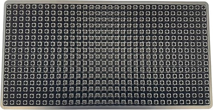 512 Cell Seedling Plastic Nursery Trays, 10 Pack, Thick Durable Germination Plug Trays, 5120 Cells Reusable Plant Propagation