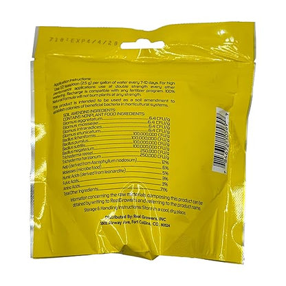 Real Growers Recharge - Mycorrhizae Instant Compost Tea/Soil Microbes for Plant Growth - 8oz