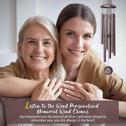 Memorial Gifts for Loss of Love one, 25''Memorial Wind Chimes of Sympathy Gifts for Loss of Love one, Bereavement, Condolence, Remembrance Gifts,Windchimes in Memory
