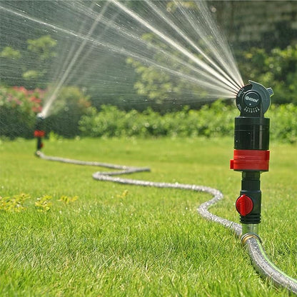 Eden 96998 1/2 Inch Zinc Flow-Through Lawn Sprinkler Spike Base (3-Pack); Sprinkler Heads Sold Separately