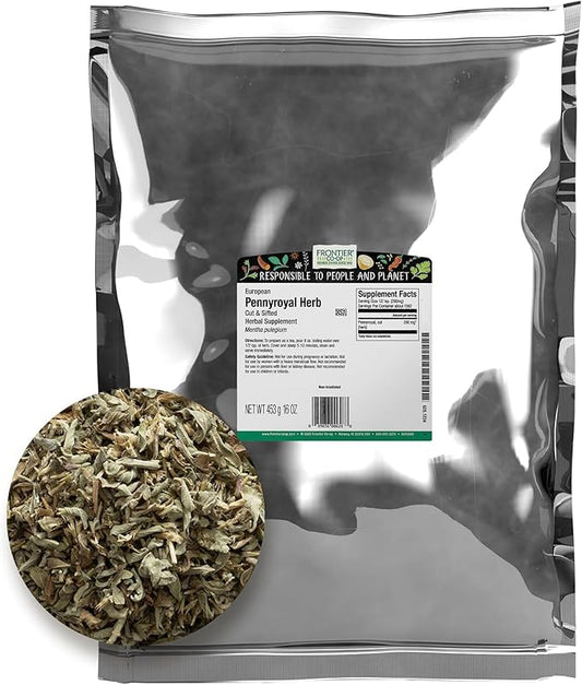Frontier Co-op Cut and Sifted Pennyroyal Herb 1lb