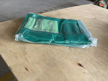 Abimars Thicker Plant Covers Freeze Protection Jacket 2.36 oz/yd², 3.2'x3.2' Reusable Winter Plant Covers with Drawstring & Zipper, 2 Pack Light, Porous Fabric for Plant Breathing