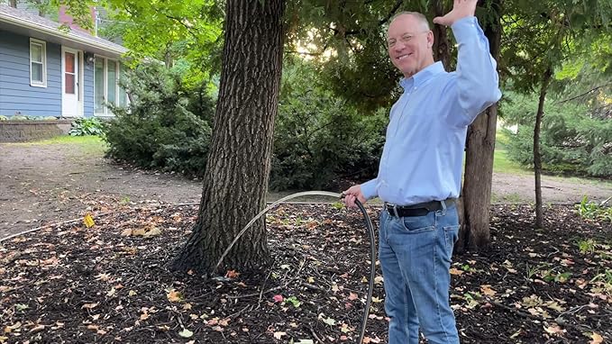 Atlantic Female to Female Heavy Duty Garden Hose 5 ft x 5/8 Inch Green Water Hose Short Connection Leader Hose (5ft)