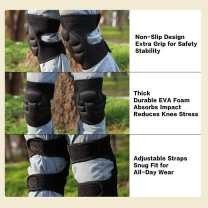 Women Men Knee Pads for Gardening, House Cleaning, Construction Work, Volleyball, Flooring Kneepads, High Elastic Fabric Collision Avoidance Knee Sleeve