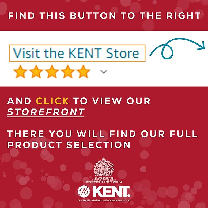 Kent 7T Handmade All Fine Tooth Pocket Comb for Men, Hair Comb Straightener for Everyday Grooming Styling Hair, Mustache and Beard, Use Dry or with Balms, Saw Cut and Hand Polished, Made in England