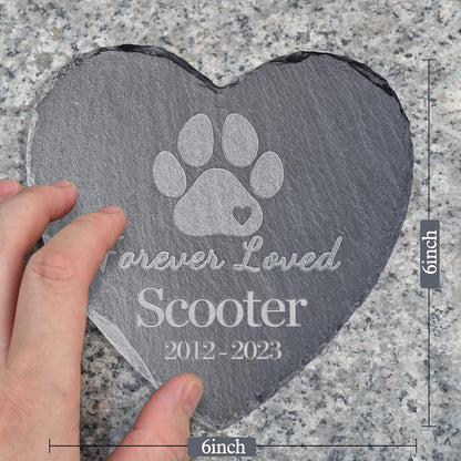 Personalized Dog & Cat Memorial Stones - Sympathy Gifts for Pet Loss
