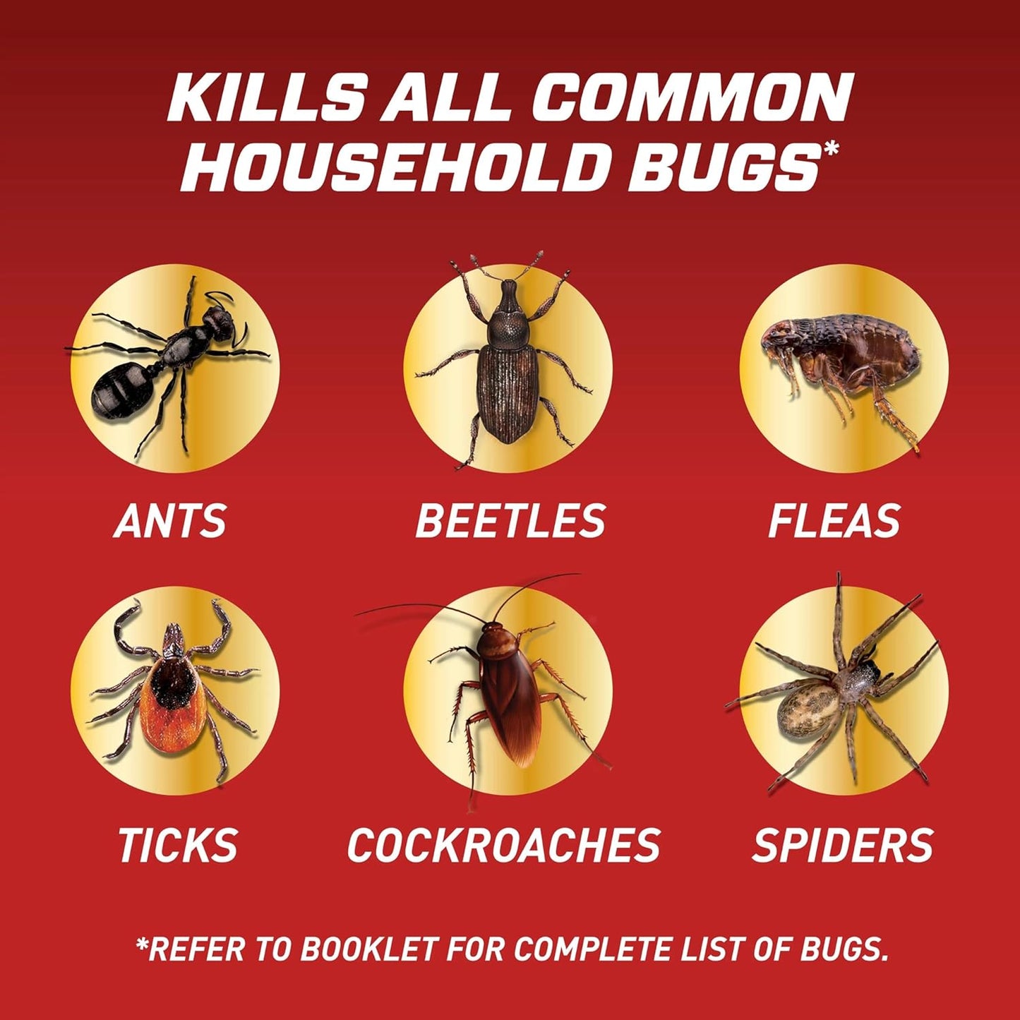 Ortho Home Defense Insect Killer for Indoor and Perimeter Concentrate, Kills Ants, Cockroaches and Spiders, 32 oz.