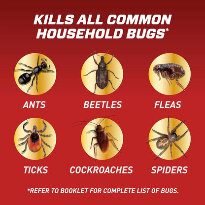Ortho Home Defense Insect Killer for Indoor and Perimeter Concentrate, Kills Ants, Cockroaches and Spiders, 32 oz.
