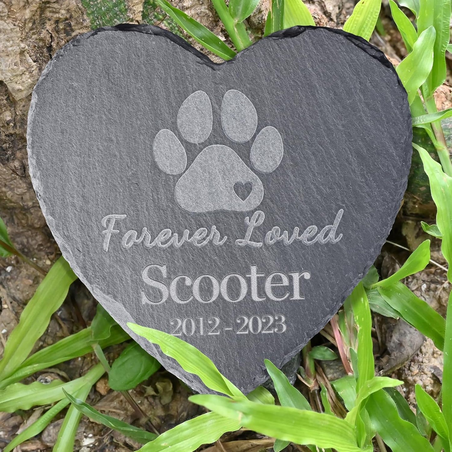 Personalized Dog & Cat Memorial Stones - Sympathy Gifts for Pet Loss