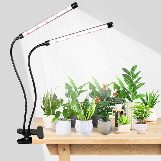Grow Light 6500K Full Spectrum Plant Grow Lights 84 LED Plant Light with Clip Grow Lamp for Indoor Plants Growing Lamps（1PCS）
