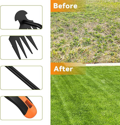 Weed Puller Tool,Portable Garden Hand Tool for Weed Removal,2024 New Garden Weeder Tool Stainless Steel Hand Weeder Tool,Tools for Vegetable Gardening Backyard Farm Planting & Weeding