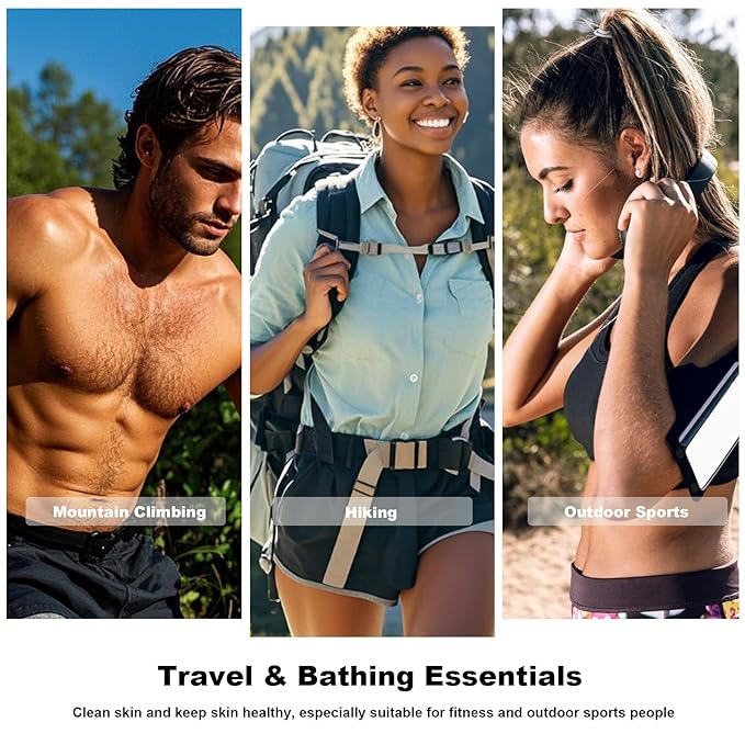 Korean Exfoliating Mitt, Exfoliating Glove, 3 Pack Viscose Fiber Body Scrub Gloves, Dead Skin Remover for Smoother Skin, Self-Tan Prep and Removal, Peach Pink Purple