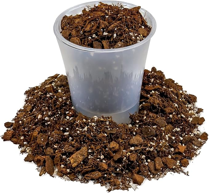 Elevate Your Space with Gardenera's Organic Potting Mix - Tailored for Vibrant Alocasia Plants & Majestic Leaves - 2 QT