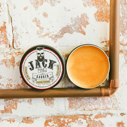 Pomade, Firm All-Day Hold, High Shine for Classic Styling, Easy to Wash Out, Vegan and Mineral Oil-Free, For All Hair Types