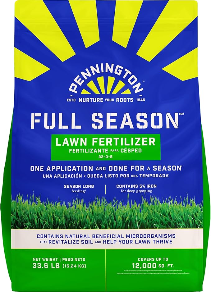 Pennington Full Season Lawn FERT 12M 32-0-5 RF 35/33.6LB