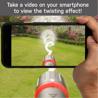 Eden 94844 Heavy Duty Metal Garden Hose Nozzle,HIGH Pressure 4-Pattern Watering Sprayer W/Quick Connector Set for Watering Garden, Lawns, Plants, Showering Pets, Washing Car