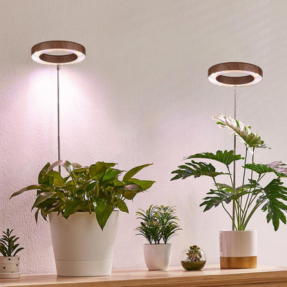 yadoker Plant Grow Light, LED Growing Light Full Spectrum for Indoor Plants,Height Adjustable, Automatic Timer, 5V Low Safe Voltage,Idea for Small Plant Light