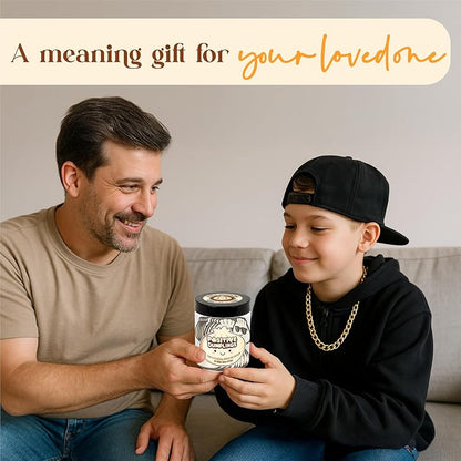 Positive Dumpling Jar with 60 Daily Affirmation Cards, Emotional Support Dumplings, Dumpling Gifts, Dumpling Gifts For Women