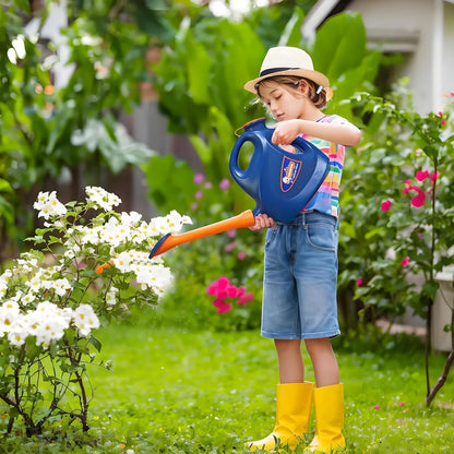 WKW1850T 1.32 Gallon Watering Can for Indoor & Outdoor, Watering Cans with Detachable Nozzle, Long Spout Watering Can for Indoor Plants Garden Flowers, 5L/170OZ