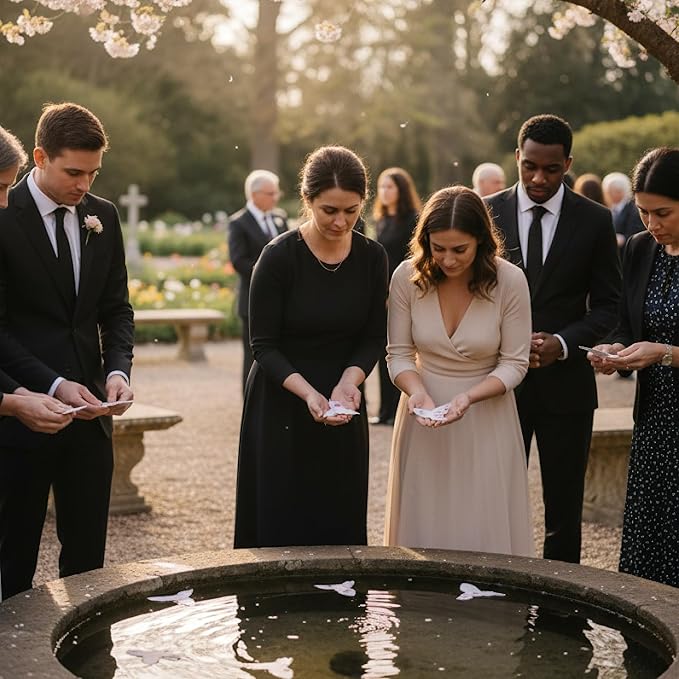 Wildflower Seed Paper - Set of 24 Hummingbird-Shaped for Funeral Favors, Memorial Gifts, & Sympathy Gifts for Loss of Father and Mother (Pink & Green)