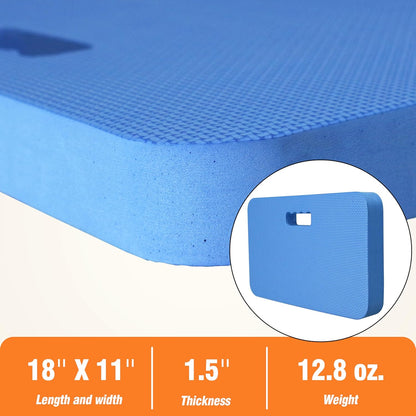 Gardzen 3-Pack Garden Kneeling Pad - For Gardening, Baby Bath, Yoga, Pilates, Exercise, Blue
