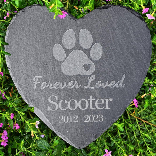 Personalized Dog & Cat Memorial Stones - Sympathy Gifts for Pet Loss