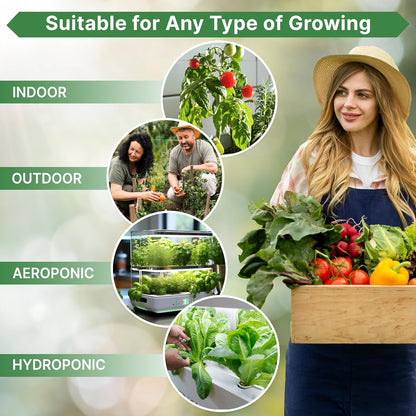 Organo Republic 12 Radish Seeds Variety Pack for Indoor & Outdoors 2400+ Heirloom Non-GMO Radish Garden Seeds: Daikon, Cherry Belle, French, Breakfast, Champion, Purple, Watermelon Radishes Seeds