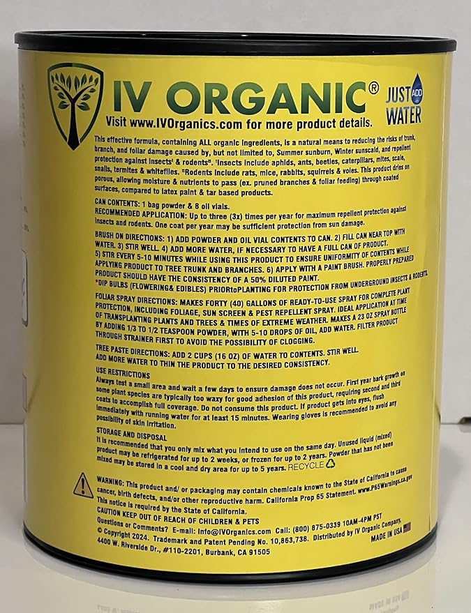 IV Organic 3-in-1 Plant Guard, Gallon (Green)