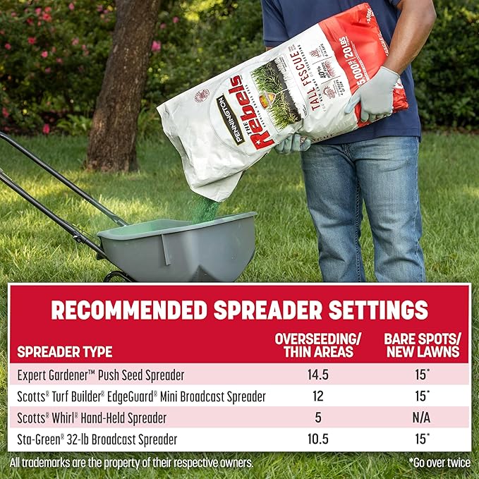 Pennington The Rebels Tall Fescue Grass Seed Mix 20 lb