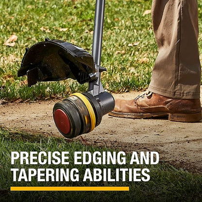 Cat DG610.9 60V 15” Brushless String Trimmer Cordless with Dual Line Bump Feed Head, Edger with Quick Line Load, Weed Trimmer with ECO Mode for Extended Runtime – Tool Only