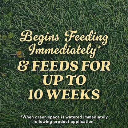 O.M. Scott and Sons Natural Grass Food, Food for Lawns, Fertilizes for up to 10 Weeks, Covers up to 2,000 sq. ft., 12.72 lbs., 2-Pack