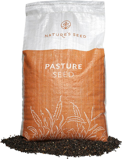 Nature’s Seed Common Buckwheat Seeds for Planting, Wildlife Food Plot, Cover Crop, Green Manure, Pasture, 5 Lbs