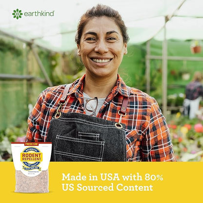 EarthKind Fresh Cab Rodent Repellent & Pouch Pod - Botanical Rodent & Mouse Repellent - Made with Plant Fibers & Essential Oils - Pest Repellent - 6-Pack Plus 1 Pouch Pod