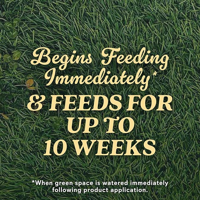 O.M. Scott and Sons Natural Grass Food, Food for Lawns, Fertilizes for up to 10 Weeks, Covers up to 2,000 sq. ft., 12.72 lbs.