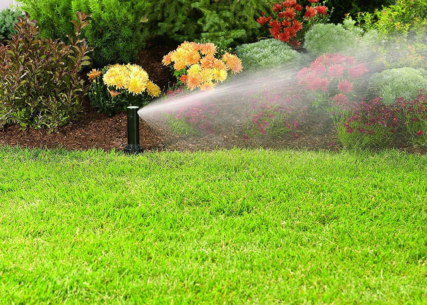 Orbit 5 Pack (10 Total Sprinklers) Voyager Gear Drive Sprinkler Head for Large Area Yard Watering -