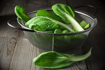 Greens Seeds Collection, 2500+ Seeds, 9 Heirloom Varieties, Arugula, Beet, Upland Cress, Vates Collard, Red Russian Kale, Crisphead Lettuce, Parris Island Lettuce, Tatsoi Mustard, Viroflay Spinach