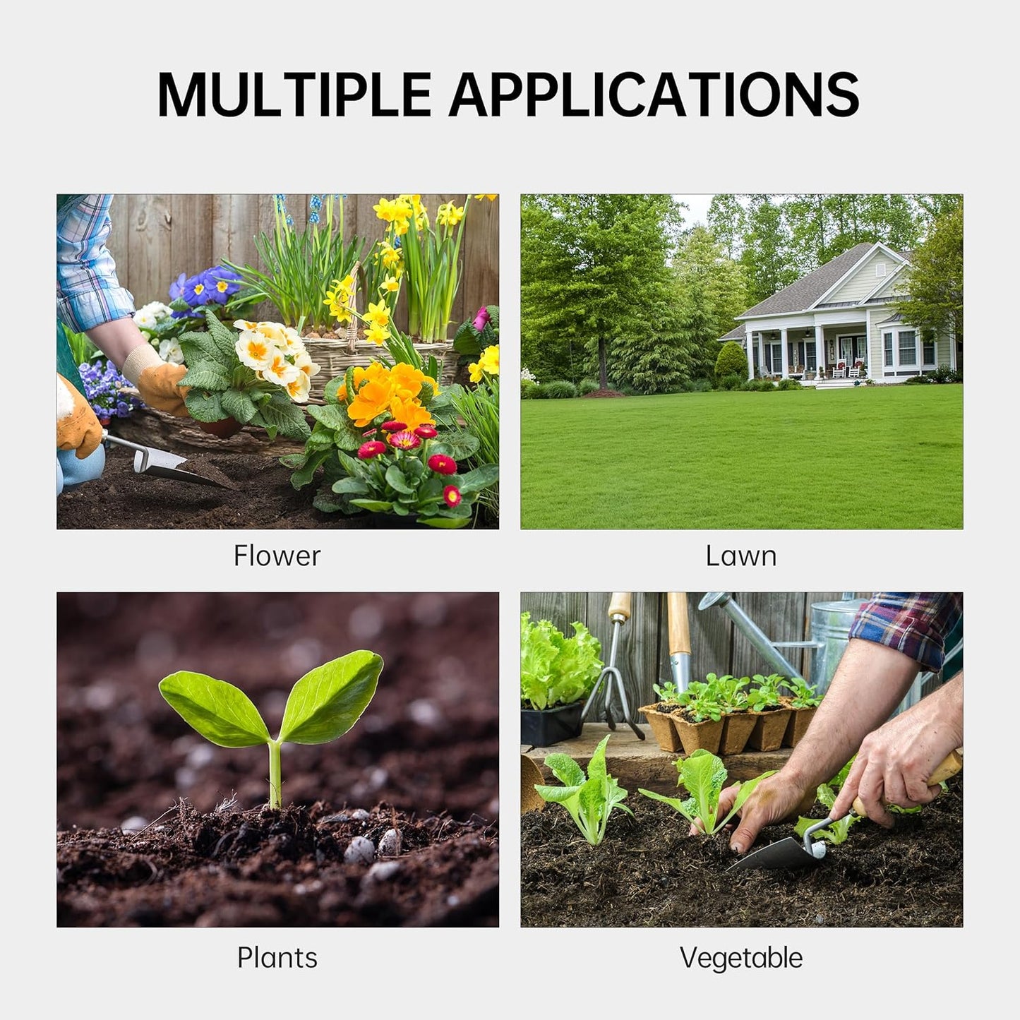 AAwipes Soil pH Test Kit (3.5-9 Range) 100 Strips Soil pH Tester for Acidity and Alkalinity of Garden Yard Lawn Grass Flower Vegetable Compost Nutrients Plants (J01-100)