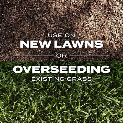 Scotts Turf Builder Rapid Grass Sun and Shade Mix, Grass Seed with Fertilizer for Full, Green Grass in Just Weeks, 10 lbs.