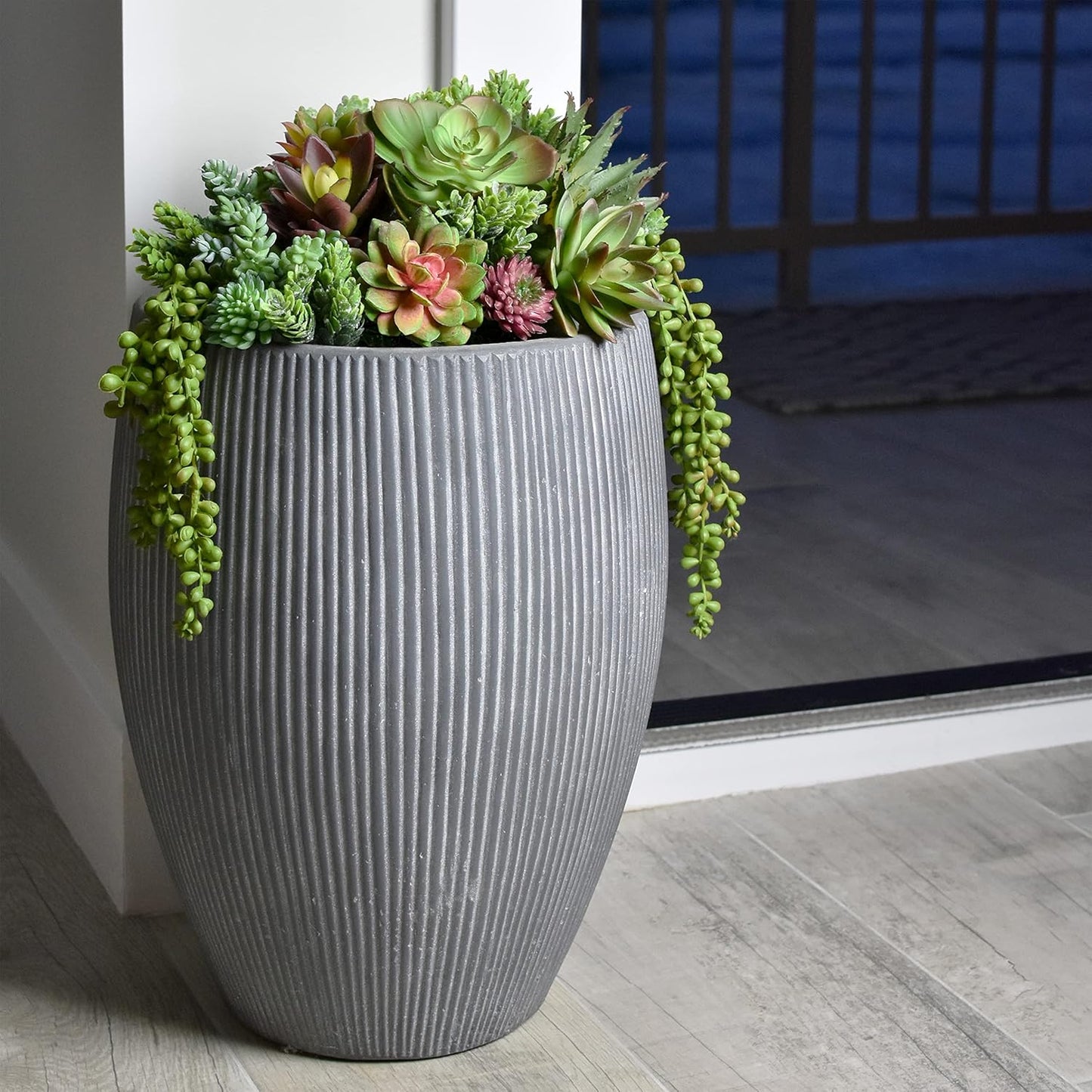 SEEKO Succulents Plants Artificial (14 Pack) - Premium Fake Succulents - Realistic Artificial Succulents Unpotted - Faux Plants for Craft - Small Assortment for Party, Garden, Home & Outdoor Decor