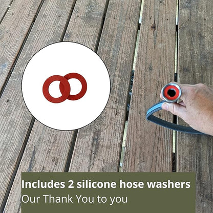 Classic 3-Piece Garden Tool Set - Durable Stainless Steel with Wood Handles. Trowel, Rake & Transplanter for Easy Digging, Weeding & Planting - by Truly Garden